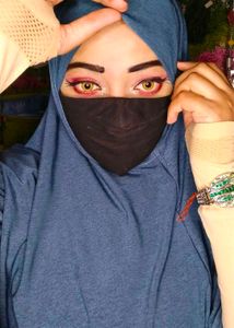 Elegant Blue Hijab
