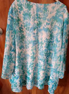 Floral V-Neck Top