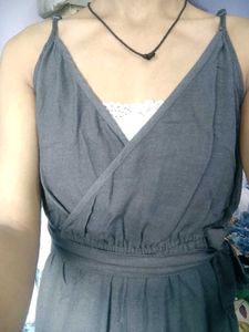 Stylish Grey Jumpsuit