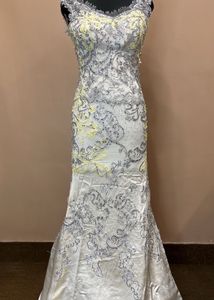 Stone Work Gown