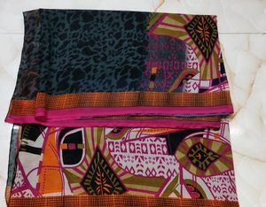 😍♥️Beautifull Printed Saree 😍♥️