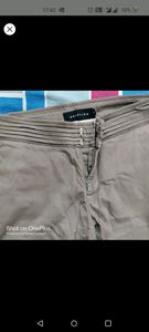 Combo of 3 ✌️formal pants. 1- Blue shine 2- Grey shine, 3-Brown size- 30