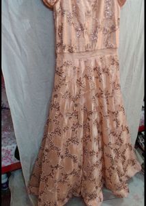 🆕 Peach Bridal Gown