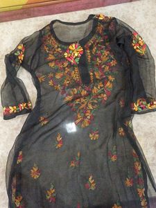 Transparent Kurta With Inner