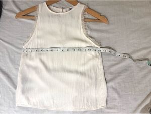 MANGO BEAUTIFUL Lace Trim Tank Top