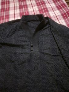 Black Kurta For Men