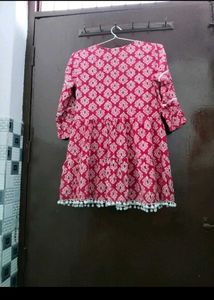 Pure Cotton Short Kurti Type Top