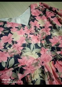 Floral Print Maxi Dress For Women