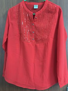Vero Moda Tomato Red Blouse