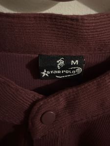 Maroon Long Sleeve Shirt
