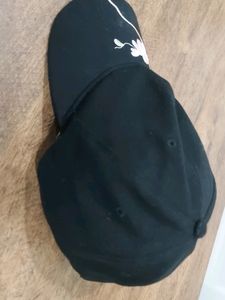 Pink Flower Embroidery Cap For Women