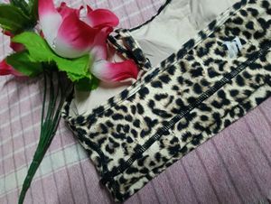 Leopard Print Active Top