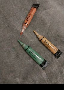 Green Bangles And,3 Set Concealers