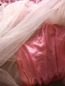 Pretty Pink Gown..with Silk Soft Inner