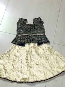 Stitched Dress For 2-4yr Kids