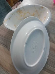 Marble Decorative Bowls (Set of 2)