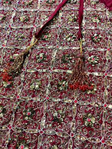 Bridal Lehenga (Traditional Red Color)