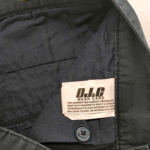Blue Formal And Casual Pant
