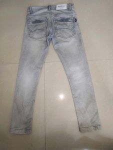 Balenciaga Gray Wash Jeans