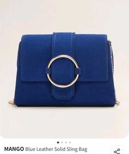 MANGO ELECTRIC BLUE Bag