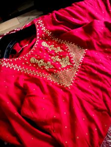 Wedding Party Wear  Kurti Looking So Pretty