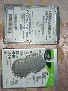 Two Internal Hard Drives - Samsung & Seagate