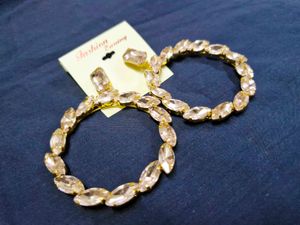 Blush Glass Earrings