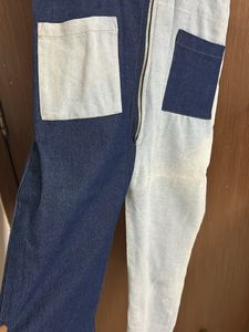 Trendy Denim 2 Shaded Long Dungree