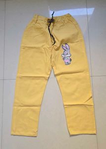 y2k Fun Yellow Pants