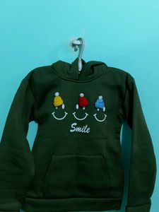 Green Smile Hoodie