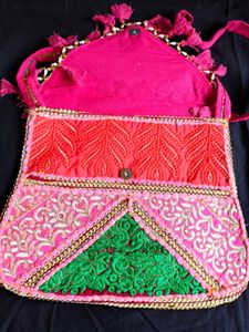 Kutch Style Traditional Embroidered Sling Bag