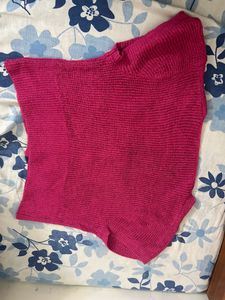 Pink cropped cardigan- women