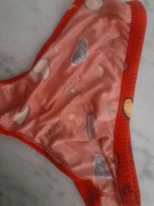 Cute Heart Print Briefs