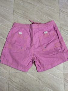 Pink Pull-On Shorts