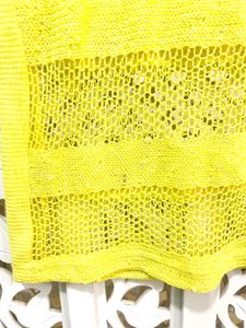 Yellow Knit Top C