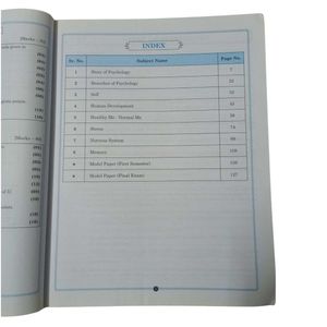 Psychology Book Class 11th.