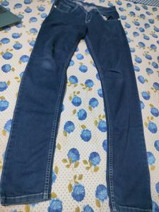 Dark Blue Denim Jeans
