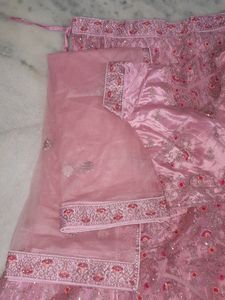 Bridal Pink Heavy Work Lehanga