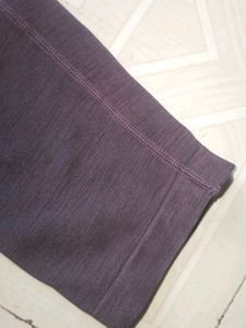 Purple Seamless Gym Pants