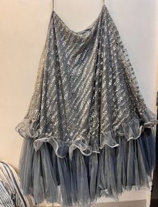 Elegant Grey Lehenga Choli