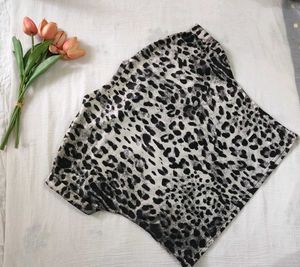 Animal Print Crop Top