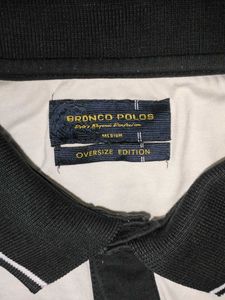 Oversized Punisher Polo T-shirt| Bronco Original