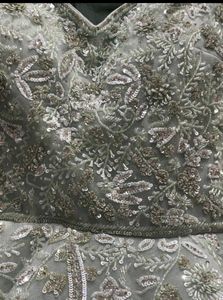 Elegant Embroidered Wedding Dress