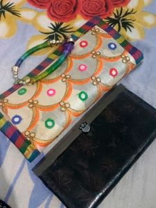 2 Purse/Clutch For Party Purpose Or Daily Use