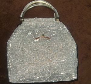 Sparkling golden Handbag