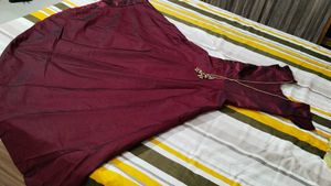 Maroon Gown