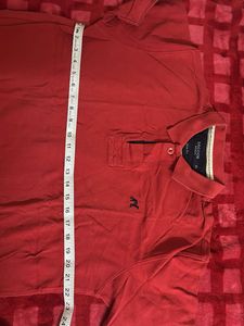 Sacoor Brothers Red Polo Shirt - XL
