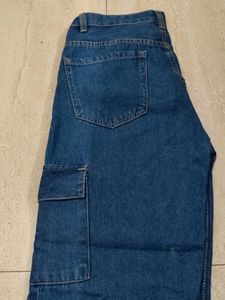 dark blue Cargo Jeans
