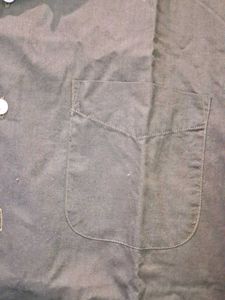 Olive Green Button-Down Shirt