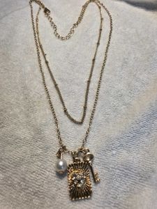Layered Charm Necklace